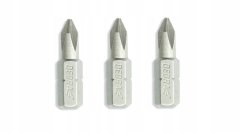Križni izvijačni nastavki PH3x25mm, 3 kosi v blistru