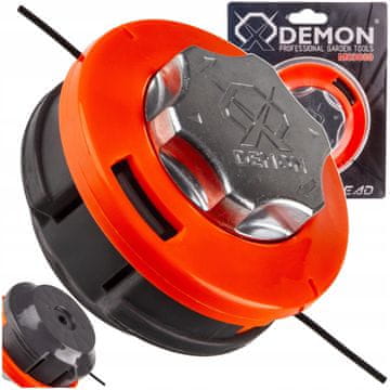 GLAVA KOSILNICE DEMON Easy-Load / Črna z aluminijem /