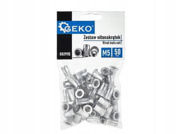 Komplet aluminijastih zakovicnih matic M5 0,5-2,5 50 kosov (160)