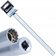 Dolgi nastavek za svečke 14 mm 3/8" 250 mm CrV (50)