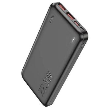 Hoco Zunanja baterija powerbank J101 10000 mAh Fast Charge 22,5W + PD za Samsung, Apple - črn