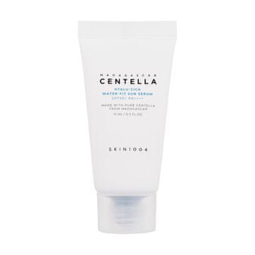 Skin1004 Hyalu-Cica Water-Fit Sun Serum SPF50+ vlažilen serum za zaščito pred soncem za obraz 15 ml za ženske