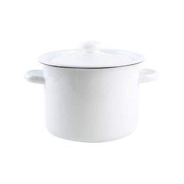 Toro Smaltiran lonec s pokrovko 4,5l bel
