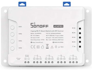 SONOFF pametno stensko stikalo Wi-Fi 4-kanalni 4CHPROR3