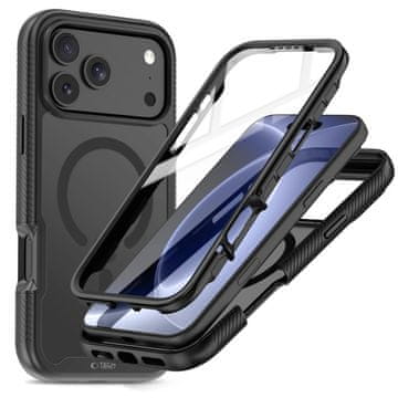 Tech-protect Defense MagSafe ovitek iPhone 17 Pro / 18 Pro, črn