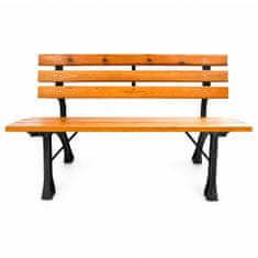 Aga Vrtna klop 120x57x70cm