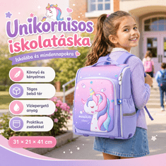 Dollcini Šolski nahrbtnik iz najlona vodoodporen
