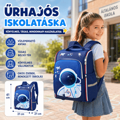 Dollcini Šolski nahrbtnik iz najlona vodoodporen