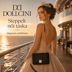 Dollcini Ženska torbica za čez telo iz umetnega usnja črna