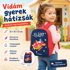 Dollcini Šolski nahrbtnik iz najlona roza vodoodporen