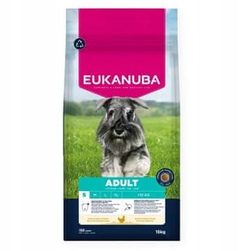 Eukanuba Suha hrana za pse s piščancem 15 kg za odrasle pse srednje velikih pasem