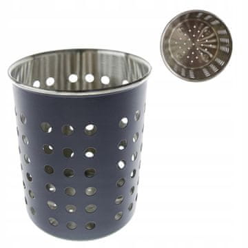ORGANIZATORSKA KOŠARA ZA JEDILNI PRIBOR, ČRNO JEKLO