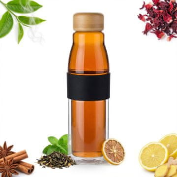 STEKLENA EKO TERMALNA STEKLENICA 450 ml