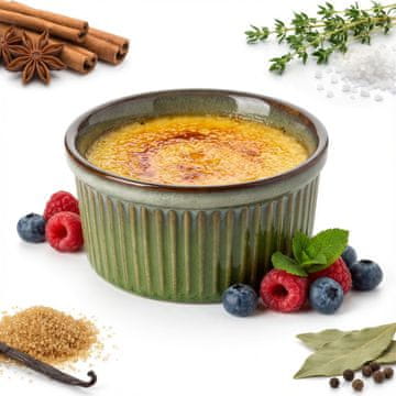 KERAMIČNA POSODA ZA MAFINE, CREME BRULLE, SLADICE, PEKO