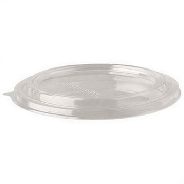 Papstar Okrogli pokrov iz PLA za posodo za papir, premer 150 mm, 50 kosov.