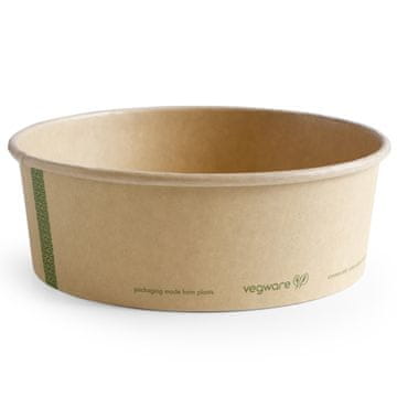 Skleda za solato iz kraft papirja, premer 1000 ml, 185 mm, 50 kosov.