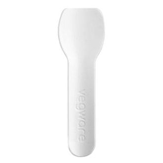 Papirnate žličke za sladoled, bele 9 cm, 50 kosov.