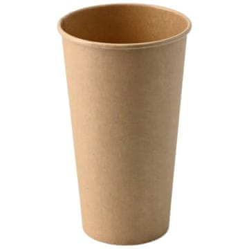 BH Disperzijski lončki iz kraft papirja 550 ml, premer 90 mm, 50 kosov.