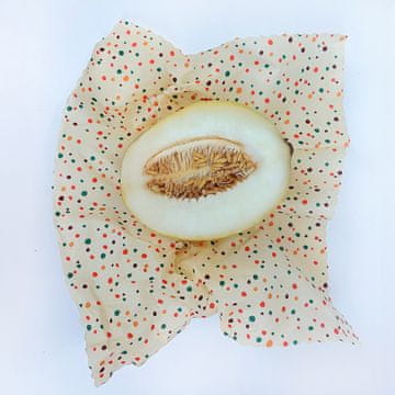 BeePack Voščena folija "Polka Dots" D 36x36 cm 1 kos.