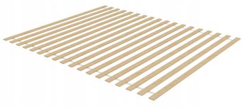 Box Posteljni okvir z vzmetnico 200x140 cm, 18 ravnih letvic, 350 kg