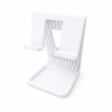 Mi Stojalo za tablico iPad belo, namizno stojalo s prehodom za kabel