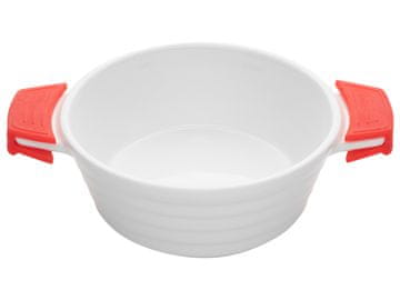 Florina RAZSTAVLJIVI MINI KERAMIČNI POSODIČKI SILKA 12,5 CM OKROGLI 24 KOSOV