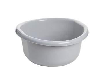 PRAKTYCZNA PLASTIČNA POSODA Z UŠESI 5L SIVA -JAG