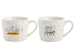 Florina HAPPY MUG 380ML MIX 2 DARILNA ŠKATLA