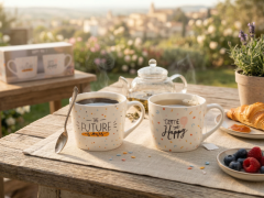 Florina HAPPY MUG 380ML MIX 2 DARILNA ŠKATLA