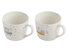 Florina HAPPY MUG 380ML MIX 2 DARILNA ŠKATLA