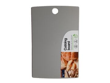 Bentom PLASTIČNA DESKA ZA REZANJE GET FIT 24,5 X 16 CM SIVA - BEN