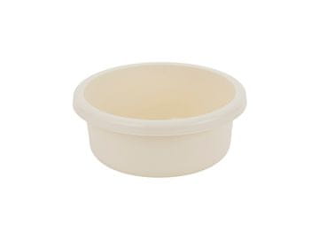 Bentom OKROGLA PLASTIČNA POSODA 26 CM 4L SMETANA - BEN