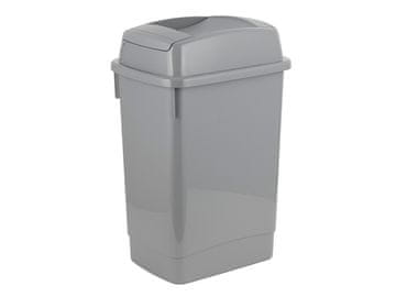 PRAKTYCZNA PLASTIČNI KOŠ ZA ODPADKE EASYBIN 27L SIVA