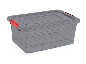 PRAKTYCZNA PLASTIČNA POSODA ZA SHRANJEVANJE 22X15X10CM 2L
