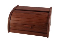 LESENA ŠKATLA ZA KRUH 39X29X18CM TEMNA VELIKA - JEZIČEK