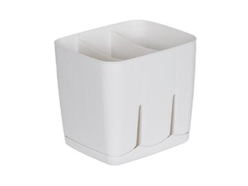 PLASTIČNI ODCEJAČ ZA JEDILNI PRIBOR 13,5X11,5X12CM BEL - BEN