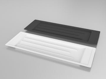 STOJALO ZA SUŠILNI ROČNIK 60 OZKO 590X200 BELO -MET