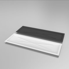 STOJALO ZA SUŠILNI SERVIS 80 ŠIROKO 750X247 SREBRNO -MET