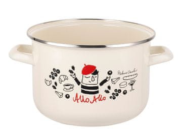 Emajliran lonec ALLO ALLO 22CM 6L MG V.2