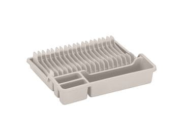 BINIO PLASTIČNI OCEJEK ZA POSODO 35,5X30,7X6,7CM BEŽ