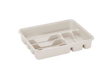 VSTAVEK ZA PREDAL ZA JEDILNI PRIBOR BINIO 38,6 X 31,2 X 7 CM KREM