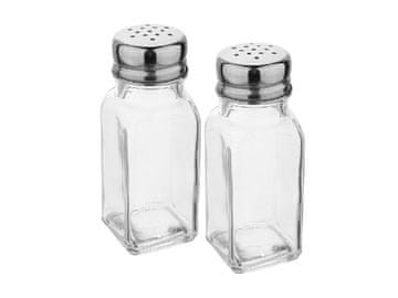 AROMI STEKLENI ŠKATLICI ZA ZAČIMBE, KOMPLET 2 KOSOV, 70 ML