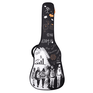 Trda torba za klasično kitaro B-1913-39" črna