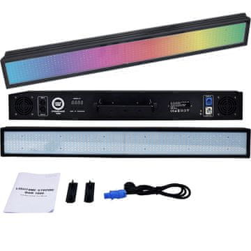 4M STROBE BAR 1000 RGB svetlobni trak stroboskop blinder osvetljevalec učinek LED 666x0,3W SMD