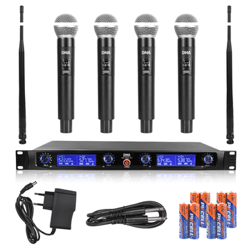 DNA Brezžični mikrofonski ozvočenje WM4 VOCAL SET
