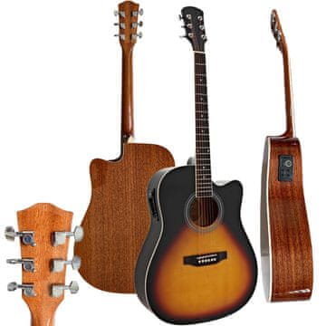 One VEAG1 CE NT elektroakustična kitara 4/4 dreadnought cutaway natural