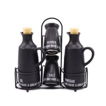 MAESTRO 5-delni keramični set začimb Eco Style MR-20029-04S