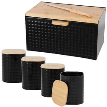 BRUNBESTE Dvostranska škatla za kruh s 4 posodami BB-2754-PL