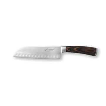MAESTRO Santoku nož 17,5 cm jeklen enojni kuhinjski MR-1465