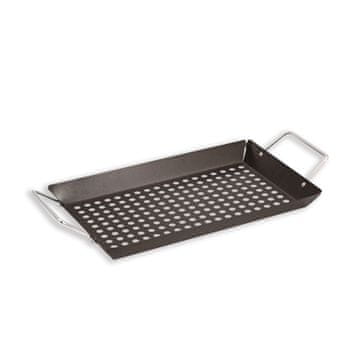 MAESTRO Pladenj za žar iz nerjavečega jekla 38,5 x 20 cm MR-1006